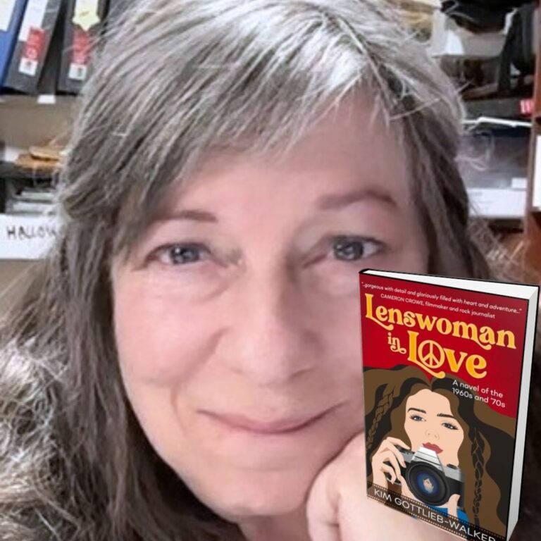 331- Kim Gottlieb-Walker – Author of Lenswoman in Love – a Novel of the 1960’s and ’70’s