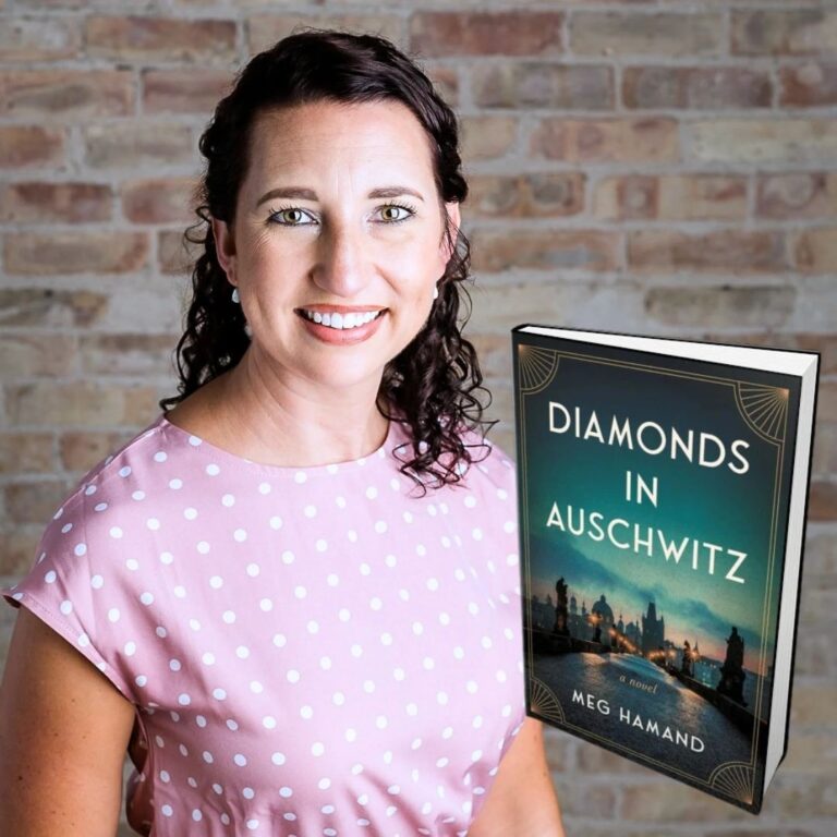 337: Meg Hamand – Author of Diamonds in Auschwitz